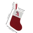 thumbnail image 2 of CuiLiyq 7.1 Inches Initials Christmas Stockings, Red Velvet with White Soft Plush Cuff Embroidered, Xmas Stockings Classic Personalized Stocking Decorations for Family Holiday Season Decor(Letter A), 2 of 2