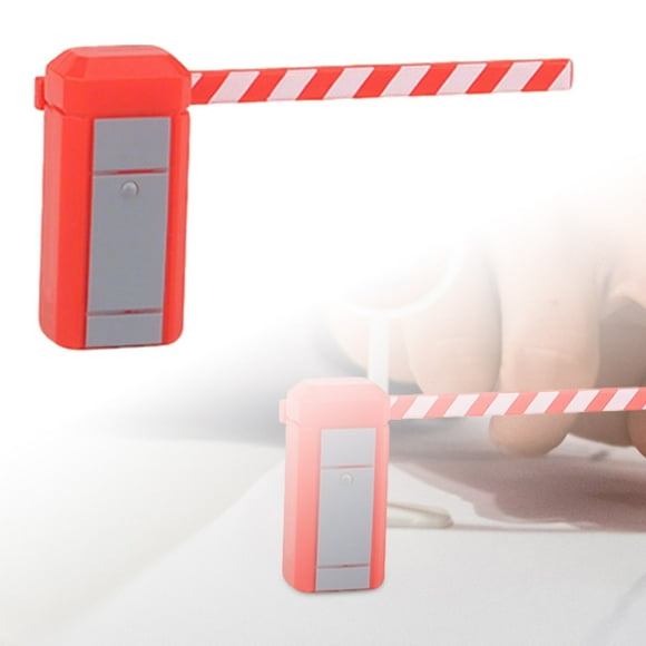 Jouet Interactif de Barrage Routier Éducatif Ensemble de Barrière de Circulation pour Enfants Construction Durable Préscolaires Tout-Petits Apprentissage Précoce