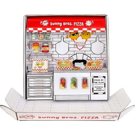 Miniverse Make It Mini Food Pizza Party Playset (NOT EDIBLE!)