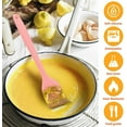 thumbnail image 3 of Silicone Heat-Resistant Non-stick Rubber Flexible Spatulas Kitchen Utensil, 3 of 14