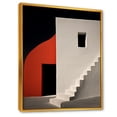 thumbnail image 2 of Designart "Simplified Industrial Terrain II" Factories Floater Framed Canvas Wall Art, 2 of 5