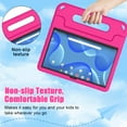 thumbnail image 3 of SUPNICE Kids Case for Walmart Onn 10.4 Inch Tablet Pro 2023 (Model: 100110603), Lightweight Shockproof Convertible Handle Stand Case for Onn Tablet Pro 10.4",Pink, 3 of 7