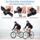 thumbnail image 3 of Electric Bike Bell, Electronic Horn Alarm Bicycle Bell 120dB, IPX4 Waterproof Portable USB Charging Bike Horn with Alarm, 3 of 4