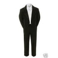 thumbnail image 3 of Baby Toddler Kid Black White Mix Match Wedding Formal Tuxedo Tail Boy Suit S-20, 3 of 5