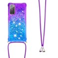 thumbnail image 3 of Funda para Samsung Galaxy S20 FE 4G/5G Brillantina Líquida Divertida Reluciente y con Cristales en Movimiento Cuerpo Cruzado con Cordón Ajustable, 3 of 5