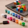 thumbnail image 2 of Craft Smart Assorted Primary Acrylic Paint Pot Set - Non-Toxic Paint for Drawing, Painting, Art & Crafts Supplies - Bulk 12 Pack, 2 of 5