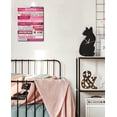 thumbnail image 5 of Pink Motivational Wall-Decor - Inspirational Canvas Poster - Inspirational Wall Art For Bedroom Girls Ready To Hang Size 16" x 12", 5 of 6