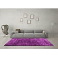 thumbnail image 3 of Ahgly Company Indoor Square Abstract Pink Contemporary Area Rugs, 5' Square, 3 of 4