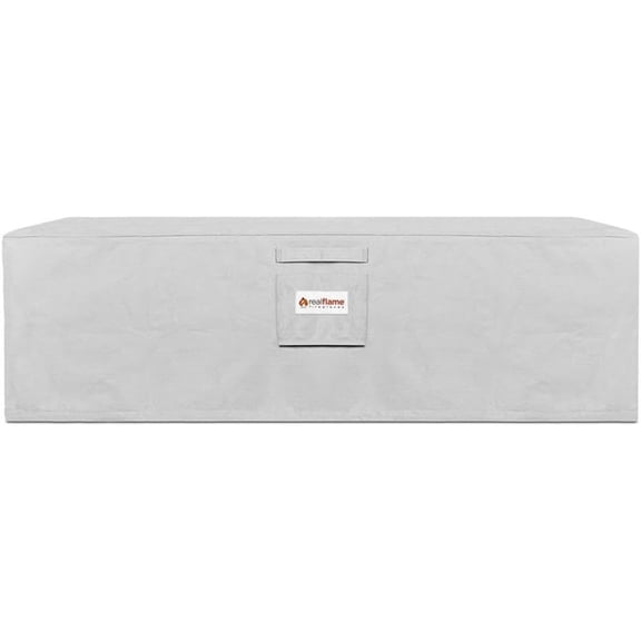 Real Flame Aegean Small Rectangle Protective Fire Pit Cover