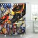 thumbnail image 1 of ABPHQTO Cortina de ducha de poliéster fino Bodegón de copas y vino 152x180 cm, 1 of 2