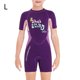 thumbnail image 2 of Divesail niños trajes de buceo de cuerpo completo traje de manga corta pantalones de manga corta para niños Buceo Snorkeling Surfing Natación Púrpura L AweSitey OD003679-08, 2 of 7