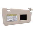 thumbnail image 1 of Front Right Passenger Side Sun Visor with Makeup Mirror Sun Blocking for  2004 2005, 1 of 7