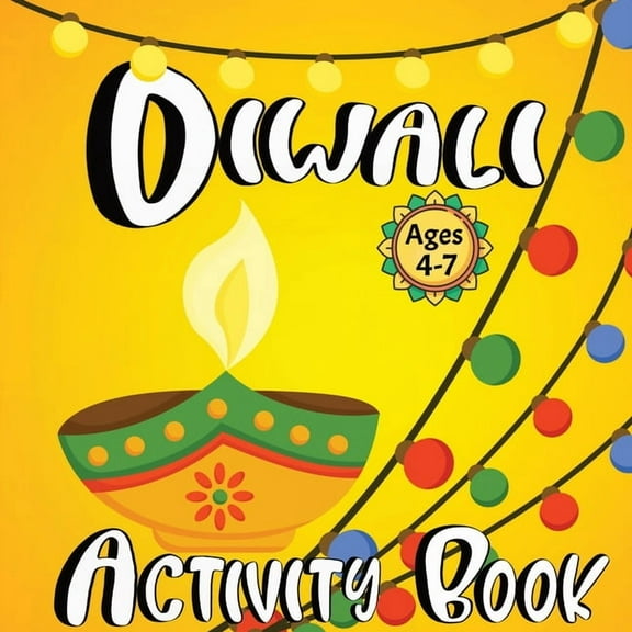 Diwali Activity Book for Kids Ages 4-7, (Paperback)