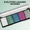 thumbnail image 5 of Hard Candy Glitteratzi, Eye Shadow Palette, Glitter Finish, Space Candy, 5 Sparkling Shades, .26 oz, 5 of 7