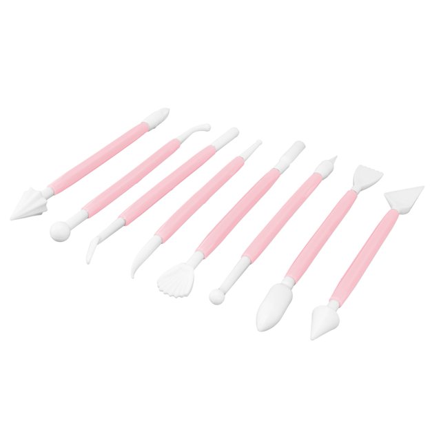 8Pcs Fondant Decorating Tool Set Engraving Pen Cake Supplies DIY Baking Tools for Cake Decoration