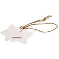 thumbnail image 5 of Etiquetas navideñas Etiquetas Etiquetas de regalo de estrella 200 piezas Papel Kraft Hngeet, 5 of 5