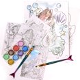 thumbnail image 6 of Disney Little Mermaid Shimmer & Sparkle Art & Craft Activity Set, for Unisex Child Ages 3+, 6 of 8