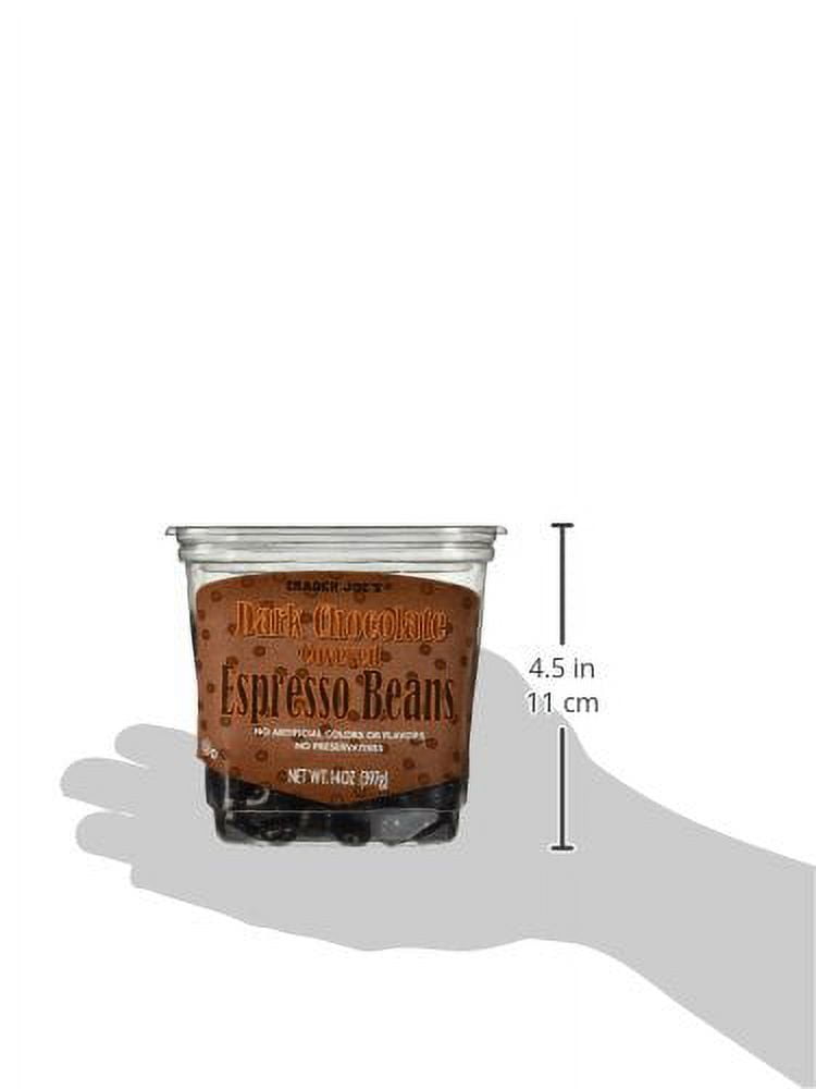 Trader Joe's Dark Chocolate Covered Espresso Beans 14 oz.