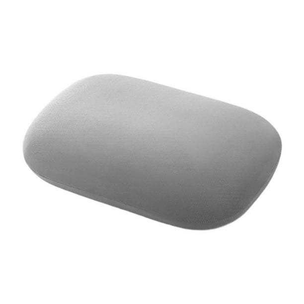 Almohada de viaje suave Noon Break Pillow, compacta, multifunción, de espuma viscoelástica suave para el cuello. Gris