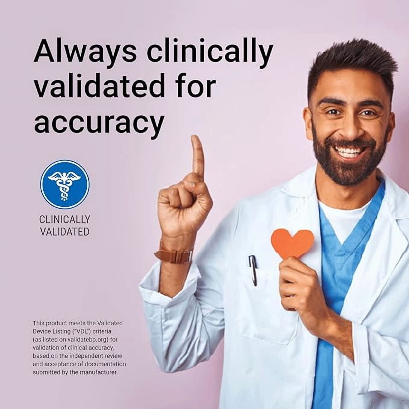 A&D Medical Bluetooth Blood Pressure Monitor, Upper Arm, Wide Cuff, Digital, Heart Rate Detection (UA-767F)