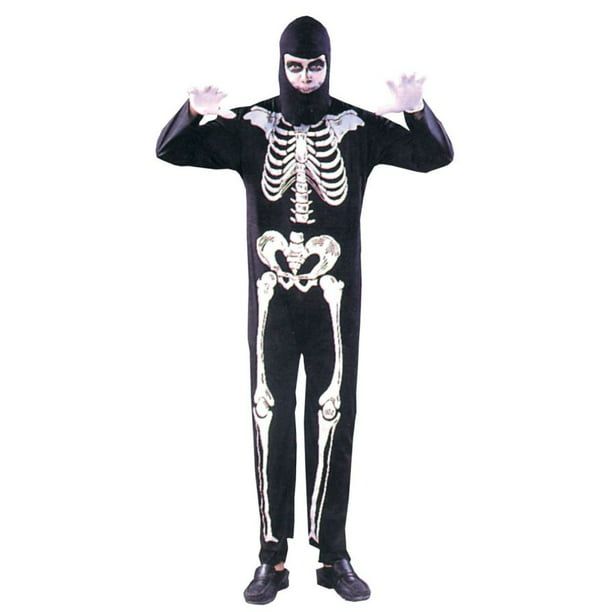 Skeleton Adult Halloween Costume - Walmart.com