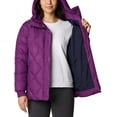 thumbnail image 5 of Columbia Womens Icy Heights Belted Jacket Plum Medium, 5 of 6