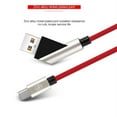 thumbnail image 2 of Universal Fast Charge 6Ft 2.4Amp Angled Fabric Type-C USB Cable, 2 of 4