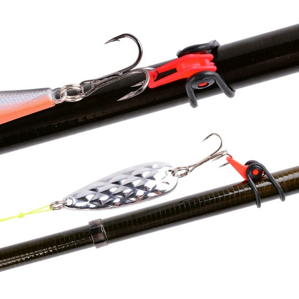July Memor 10pcs Fishing Hook Keeper for Fishing Rod Pole Lures