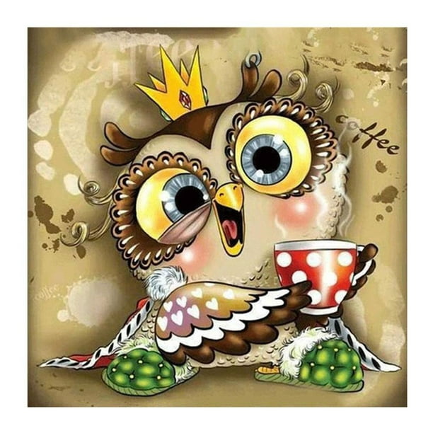 Diy Pintura Colorida Corona Pollito Pintura Mosaico Pintura Decoración Del Hogar 5D sonducket HA035471-00