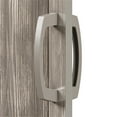 thumbnail image 4 of Pemberly Row 36" W Double Walled Foldable Heavy Duty Accordion Doors - Taupe, 4 of 9