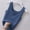 Blue, variant on Oversized Round‑Neck Short‑Sleeve Tunic Boxy Crop Soft Lightweight Breathable Relaxed Fit Casual Pullover Versatile For Summer Beach Brunch Travel And Everyday Layering, Top Gray XXL
