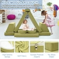 thumbnail image 4 of MOPHOTO 11PCS Modular Kids Sofa Couch Fold Out Couch Playhouse Play Set for Toddlers, Kids Couch Play Set, Creative Couch Kids Foam Play Couch Indoor, 4 of 8