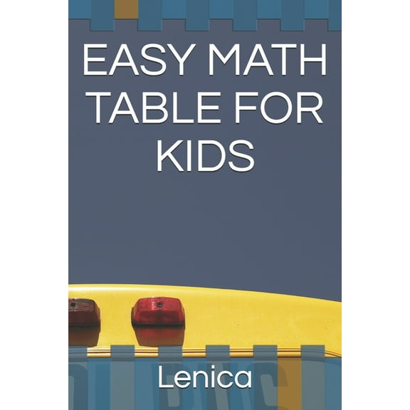 Easy Math Table for Kids (Paperback)