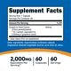 thumbnail image 2 of Suplemento Nutricost de extracto de semilla de pomelo 2000 mg 60 cápsulas, 2 of 5