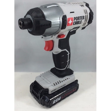 Porter-Cable - PCC641 - 20V Li-Ion 1/4" Impact Driver & PCC681L Lithium Battery