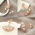 thumbnail image 3 of HOOUN Opal And Rhinestone Umbrella Brooch Pin Cute Korea Style Brooches Fo-lq@, 3 of 9