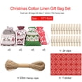 thumbnail image 2 of SUNSIOM Christmas Candy Bag Set Hanging Drawstring Gift Bags Treat Bags with Rope and Tag/Stickers, 2 of 6