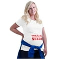 thumbnail image 3 of Dont Eat Watermelon Seeds Expecting Women's Maternity T Shirt Tee Brisco Brands 2X, 3 of 7