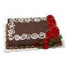 Elegant Roses Sheet Cake