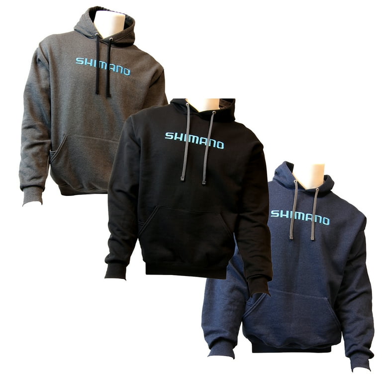 Shimano Fishing Lifestyle Hoodie Gray 2X AHOODLFST2XGY