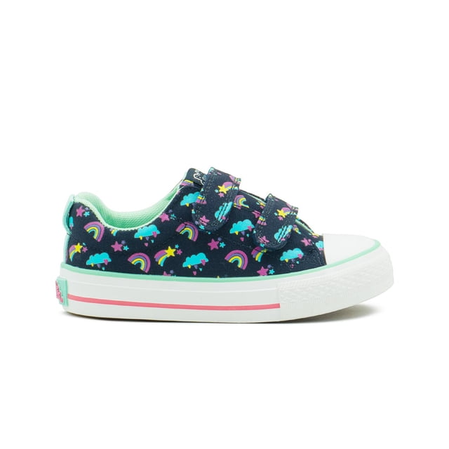 Tenis para Niña Bubble Gummers Viri Arcoiris Marino Azul 20