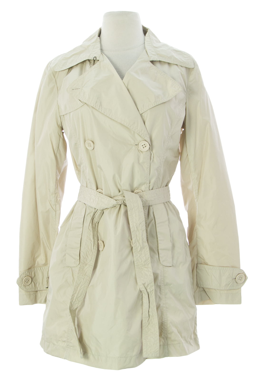ADD Women's Belted Tunic Polyamide Jacket Sz 4 Sand - Walmart.com