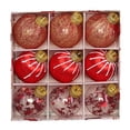 thumbnail image 6 of Christmas Ball Ornaments Set, 9ct 3.15In Elegant Christmas Ornaments  Assorted Xmas Tree Ball Ornaments, Shatterproof Christmas Tree Hanging Ornaments for Xmas Decor,  Blue, 6 of 8