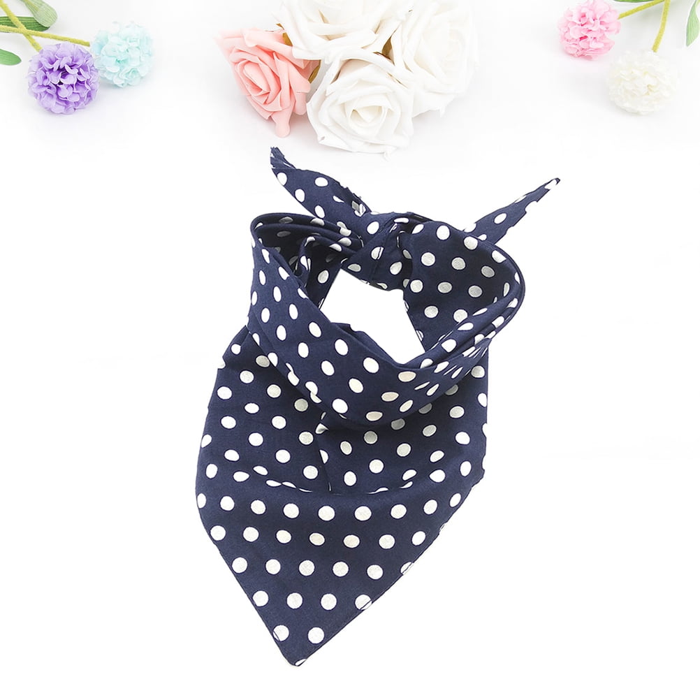 PAMINGONO Blue Pet Collar Bib Dog Saliva Collar with Stylish Design for Comfortable Everyday Use