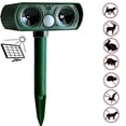 thumbnail image 1 of Repelente de insectos portátil, repelente solar, principio de detección por infrarrojos, repelente de aves ultrasónico estroboscópico para exteriores, 1 of 5