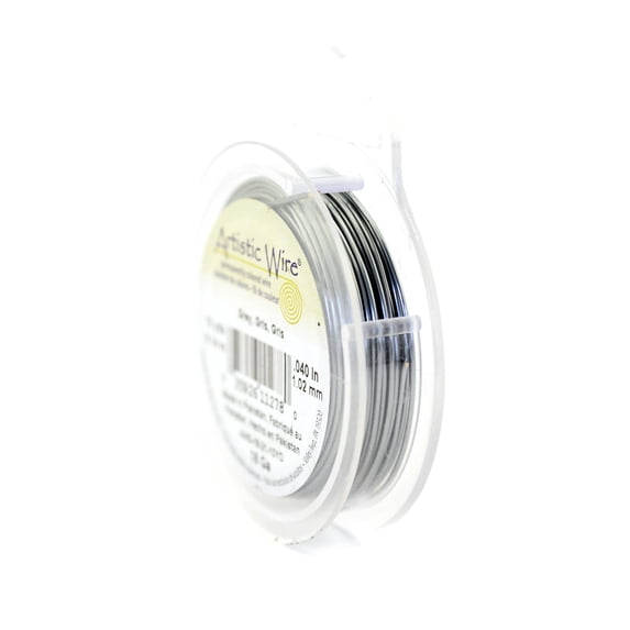 Spools 10 yd., grey, 18 gauge (pack of 3)