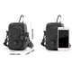 thumbnail image 5 of Dinheiro Bolso multifuncional de nailon para hombre, bolso de cintura, impermeable, informal, bolso de hombro, bolso pequeño, 5 of 8