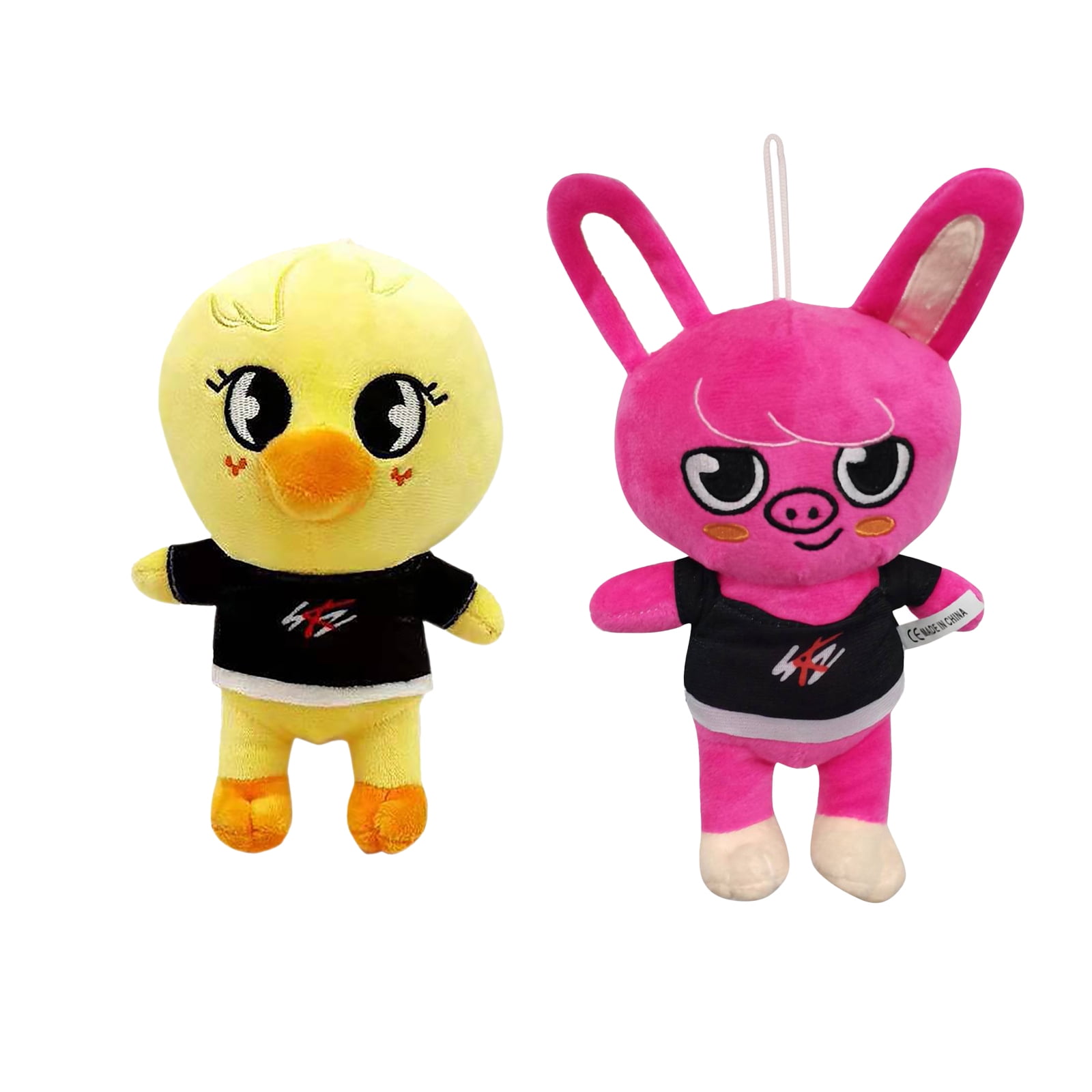 Hot Sale Cute Stuffed Animals Stuffed Toy for Street Children Cartoon Plush Plush Doll 20Cm Plush Animal Toys Duck Pig 2Pc