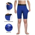 thumbnail image 5 of Roadbox Youth Boys Compression Shorts - Spandex Athletic Kids Running Compression Underwear for Basketball Baseball Soccer, 5 of 6