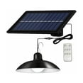 thumbnail image 1 of Lámpara colgante solar de bajo consumo, lámpara solar para cobertizo con luz blanca fría, lámpara colgante solar para jardín, patio, balcón, paisaje, interiores del hogar, eficiencia energética con, 1 of 5